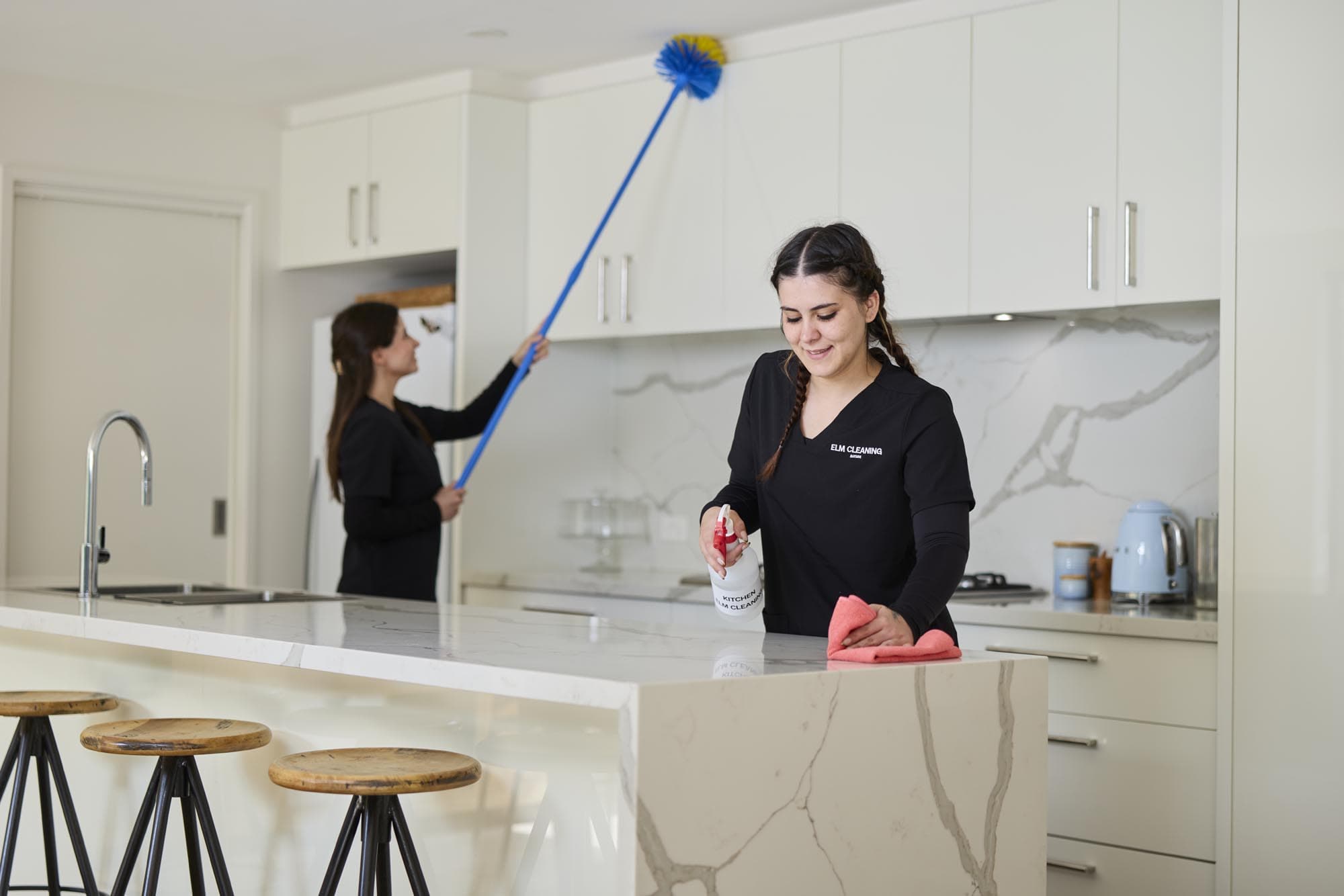 ELM Cleaning team working in Chelsea