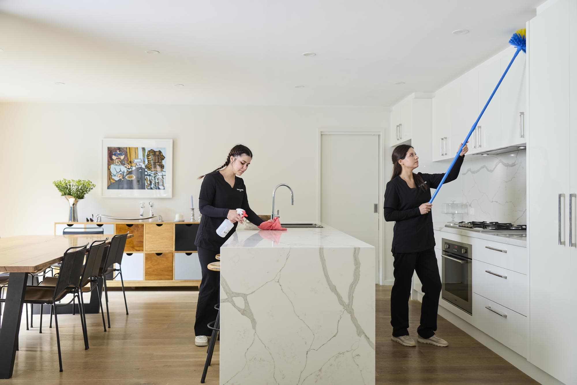 ELM Cleaning team working in Chelsea Heights